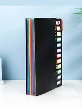 Elmas A4 File Folder with Bungee Cord & 12 Dividers - Al Masam Stationery LLC